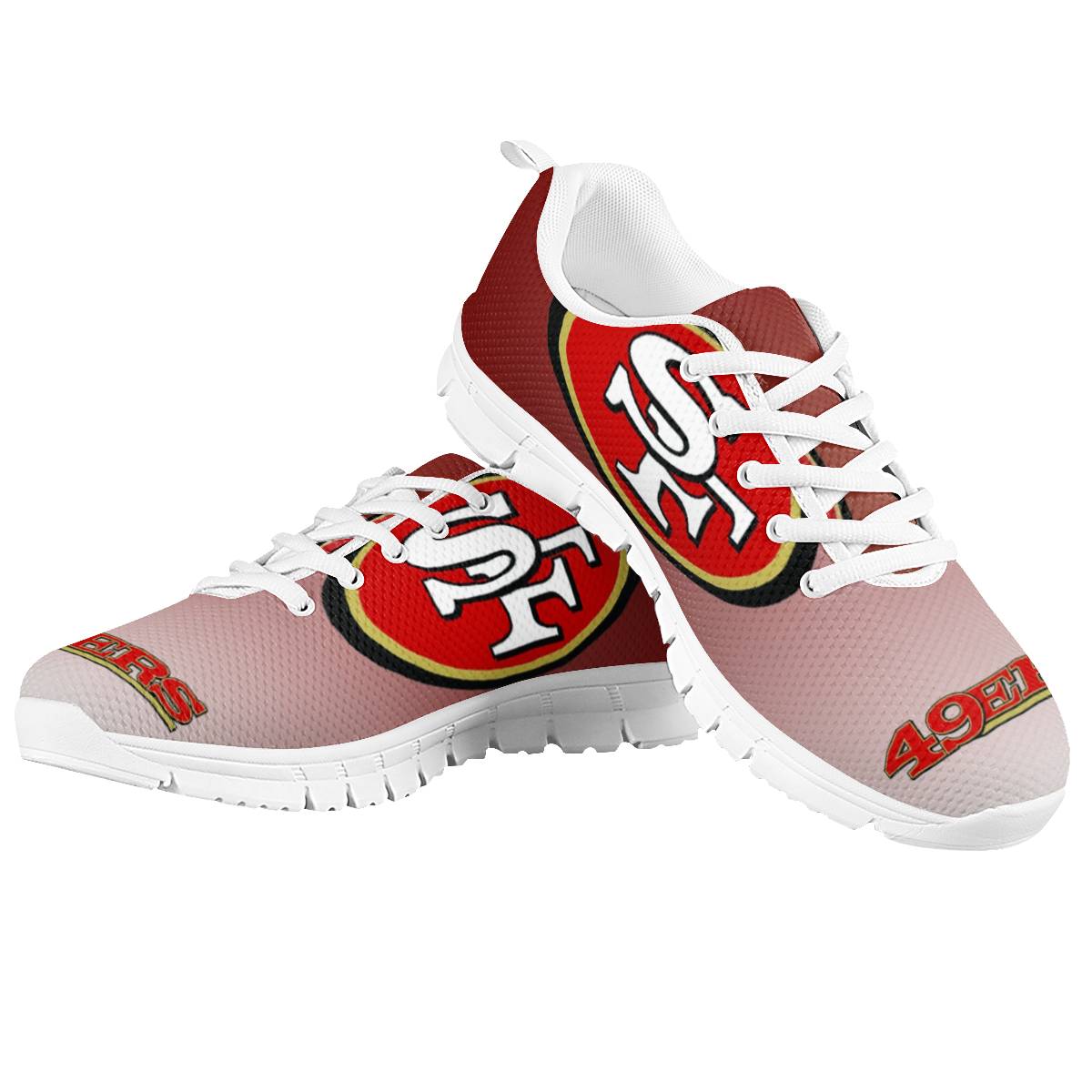 Women's San Francisco 49ers AQ Running Shoes 004 Women's San Francisco 49ers AQ Running Shoes 004